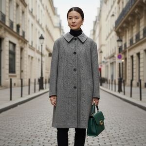 Chadwicks Classic Gray Trench Coat
